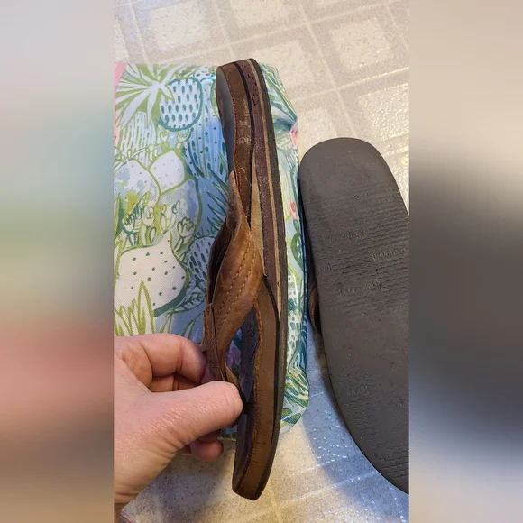 Rainbow women's double layer sandals slippers 8 used - Picture 3 of 6